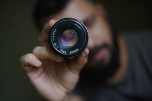 a 50mm lens